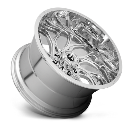Aluminum Wheels 20X10 Runner D740 8 On 165.1 Chrome 125.2 Bore -18 Offset Fuel Off Road Wheels
