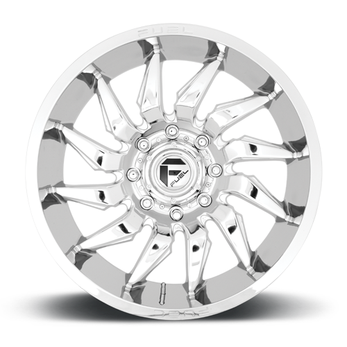 Aluminum Wheels 22X12 Saber D743 8 On 165.1 Chrome 125.2 Bore -44 Offset Fuel Off Road Wheels