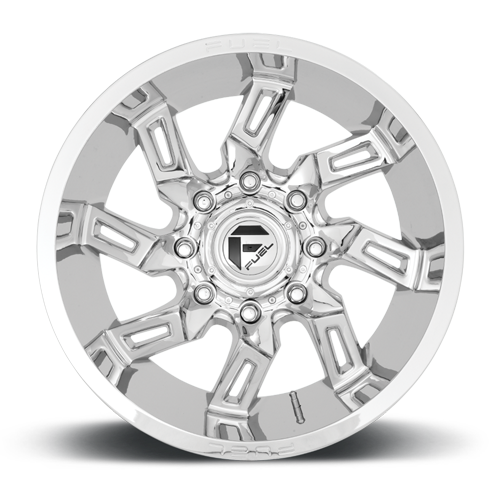 Aluminum Wheels 20X9 Lockdown D746 8 On 180 Chrome 124.3 Bore 1 Offset Fuel Off Road Wheels