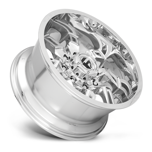 Aluminum Wheels 22X10 Lockdown D746 5 On 127 Chrome 71.5 Bore -18 Offset Fuel Off Road Wheels
