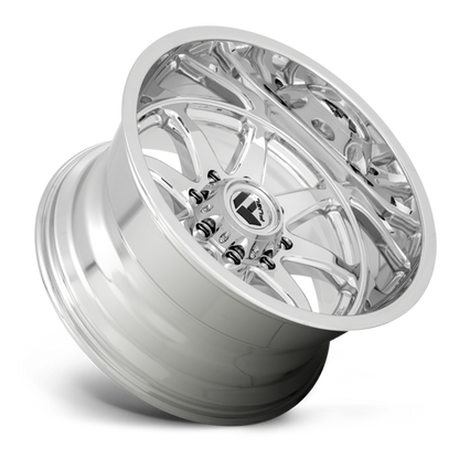 Aluminum Wheels 20X10 Hammer D748 6 On 139.7 Chrome 106.1 Bore -18 Offset Fuel Off Road Wheels