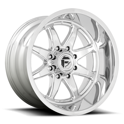 Aluminum Wheels 22X12 Hammer D748 8 On 180 Chrome 124.3 Bore -44 Offset Fuel Off Road Wheels