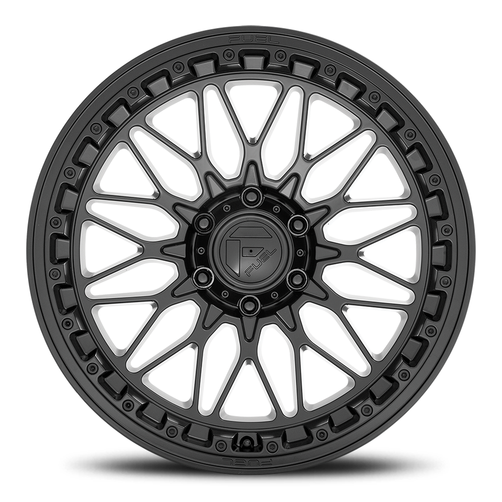 Aluminum Wheels 17X9 Trigger D757 6 On 139.7 Matte Black 106.1 Bore -12 Offset Fuel Off Road Wheels