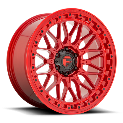 Aluminum Wheels 20X9 Trigger D758 5 On 127 Candy Red 71.5 Bore 1 Offset Fuel Off Road Wheels
