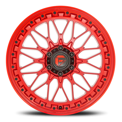 Aluminum Wheels 20X9 Trigger D758 6 On 114.3 Candy Red 66.06 Bore 1 Offset Fuel Off Road Wheels