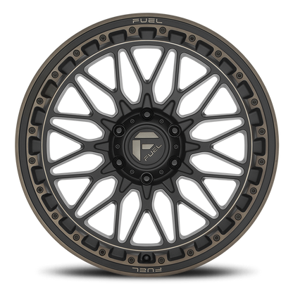 Aluminum Wheels 17X9 Trigger D759 6 On 139.7 Matte Black/Dark Tint 106.1 Bore -12 Offset Fuel Off Road Wheels