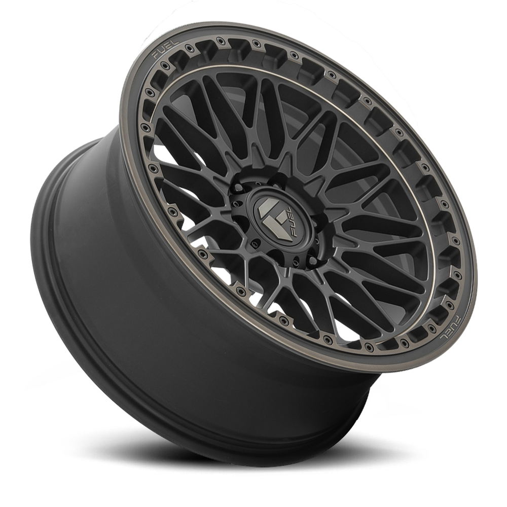 Aluminum Wheels 17X9 Trigger D759 6 On 139.7 Matte Black/Dark Tint 106.1 Bore 1 Offset Fuel Off Road Wheels