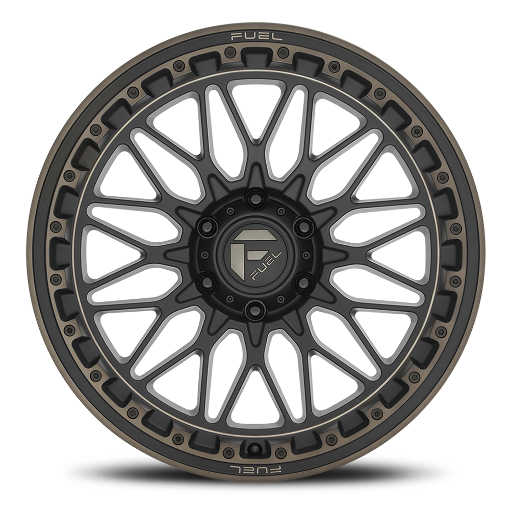 Aluminum Wheels 17X9 Trigger D759 6 On 139.7 Matte Black/Dark Tint 106.1 Bore 1 Offset Fuel Off Road Wheels