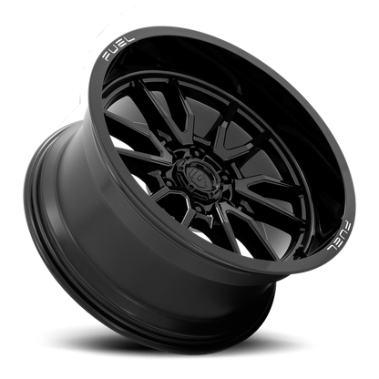 Aluminum Wheels 20X10 Clash 6 D760 6 On 135 Gloss Black 87.1 Bore -18 Offset Multi Spoke Fuel Off Road Wheels