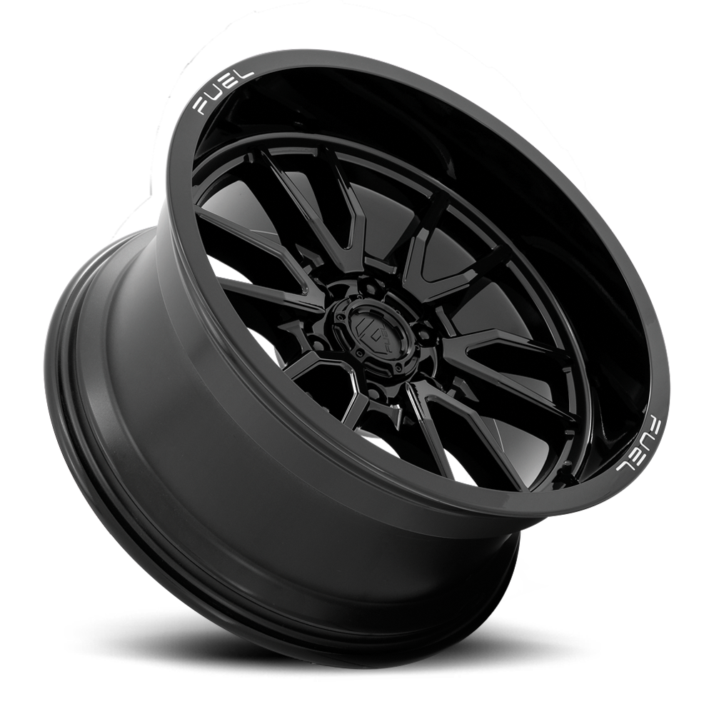 Aluminum Wheels 20X9 Clash 6 D760 6 On 139.7 Gloss Black 106.1 Bore 1 Offset Multi Spoke Fuel Off Road Wheels