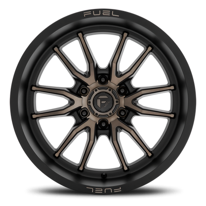 Aluminum Wheels 17X9 Clash 6 D762 6 On 120 Matte Black Double Dark Tint 67.06 Bore 1 Offset Multi Spoke Fuel Off Road Wheels