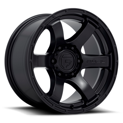 Aluminum Wheels 18X9 Rush D766 6 On 135 Satin Black 87.1 Bore 1 Offset Fuel Off Road Wheels