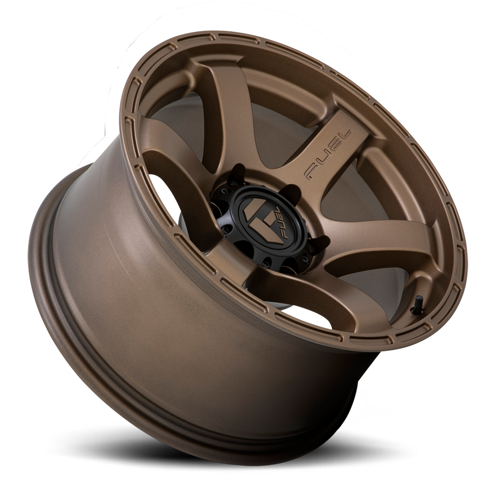 Aluminum Wheels 20X9 Rush D768 6 On 139.7 Matte Bronze 106.1 Bore 1 Offset 41 Lbs Fuel Off Road Wheels