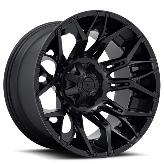 Aluminum Wheels 20X10 Twitch D772 5 On 139.7/5 On 150 Blackout 110.2 Bore -18 Offset Fuel Off Road Wheels