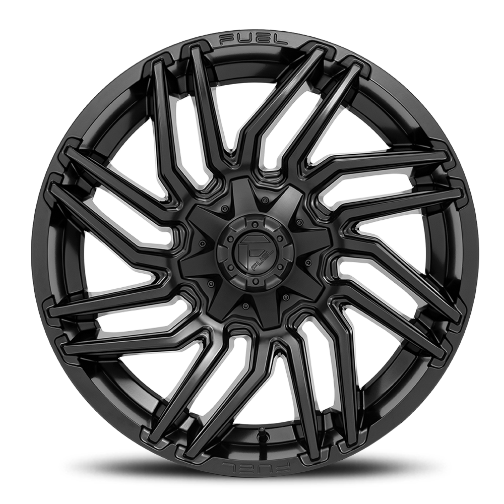 Aluminum Wheels 20X10 Typhoon D775 5 On 114.3/5 On 127 Matte Black 78 Bore -18 Offset Fuel Off Road Wheels