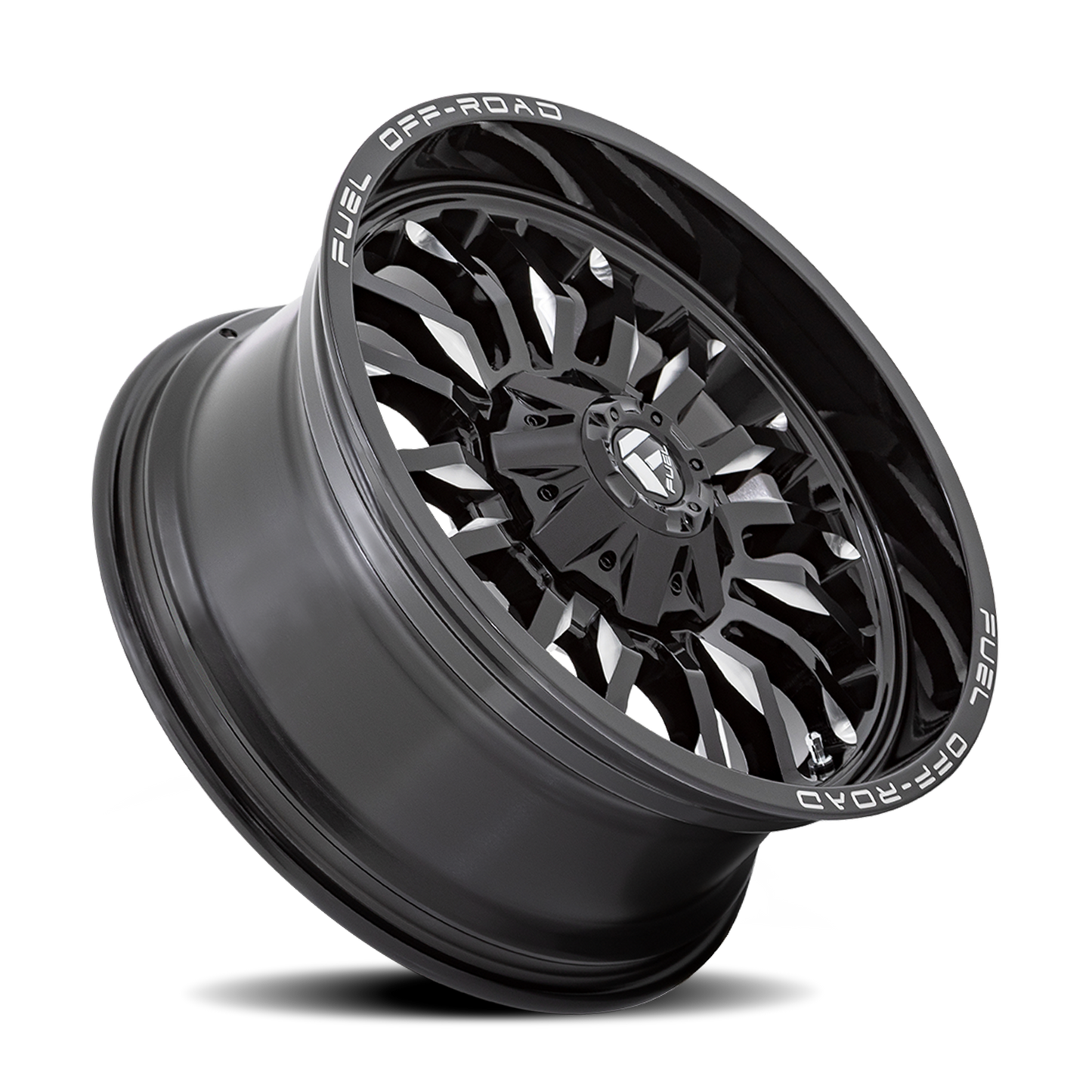 Aluminum Wheels 20X10 Arc D795 6 On 135/6 On 139.7 Gloss Black Milled 106.1 Bore -18 Offset Fuel Off Road Wheels