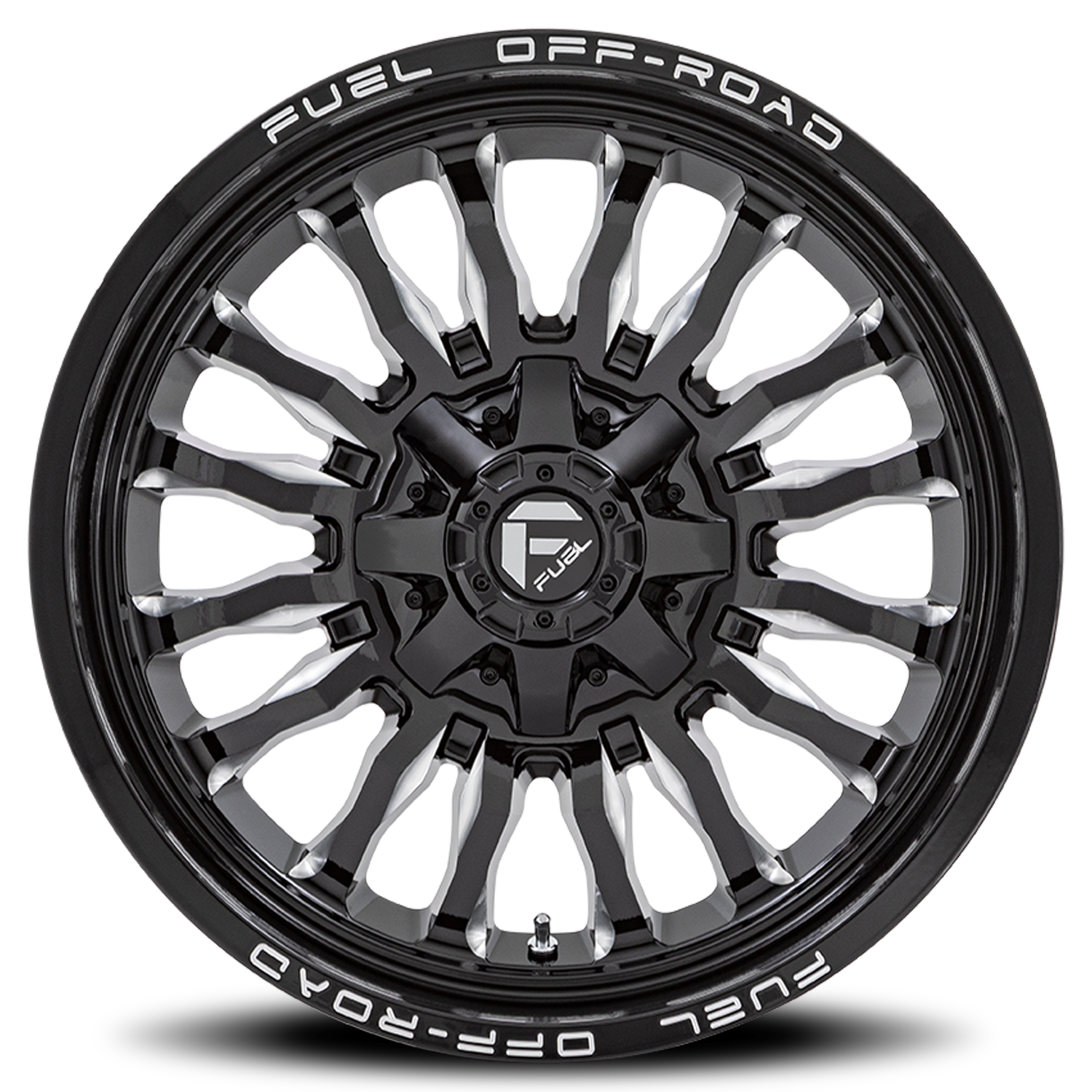 Aluminum Wheels 20X10 Arc D795 6 On 135/6 On 139.7 Gloss Black Milled 106.1 Bore -18 Offset Fuel Off Road Wheels