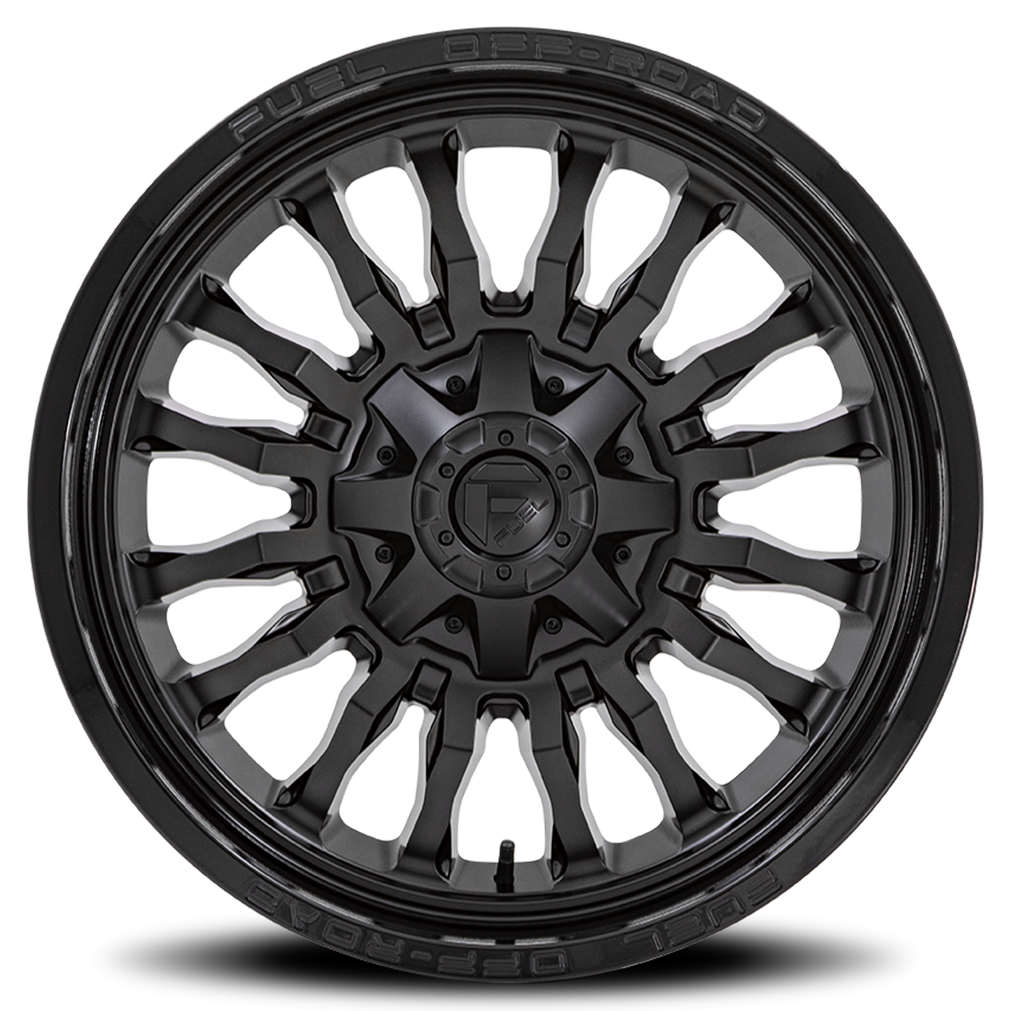 Aluminum Wheels 20X9 Arc D796 5 On 114.3/5 On 127 Matte Black W/ Gloss Black Lip 78.1 Bore 1 Offset Fuel Off Road Wheels