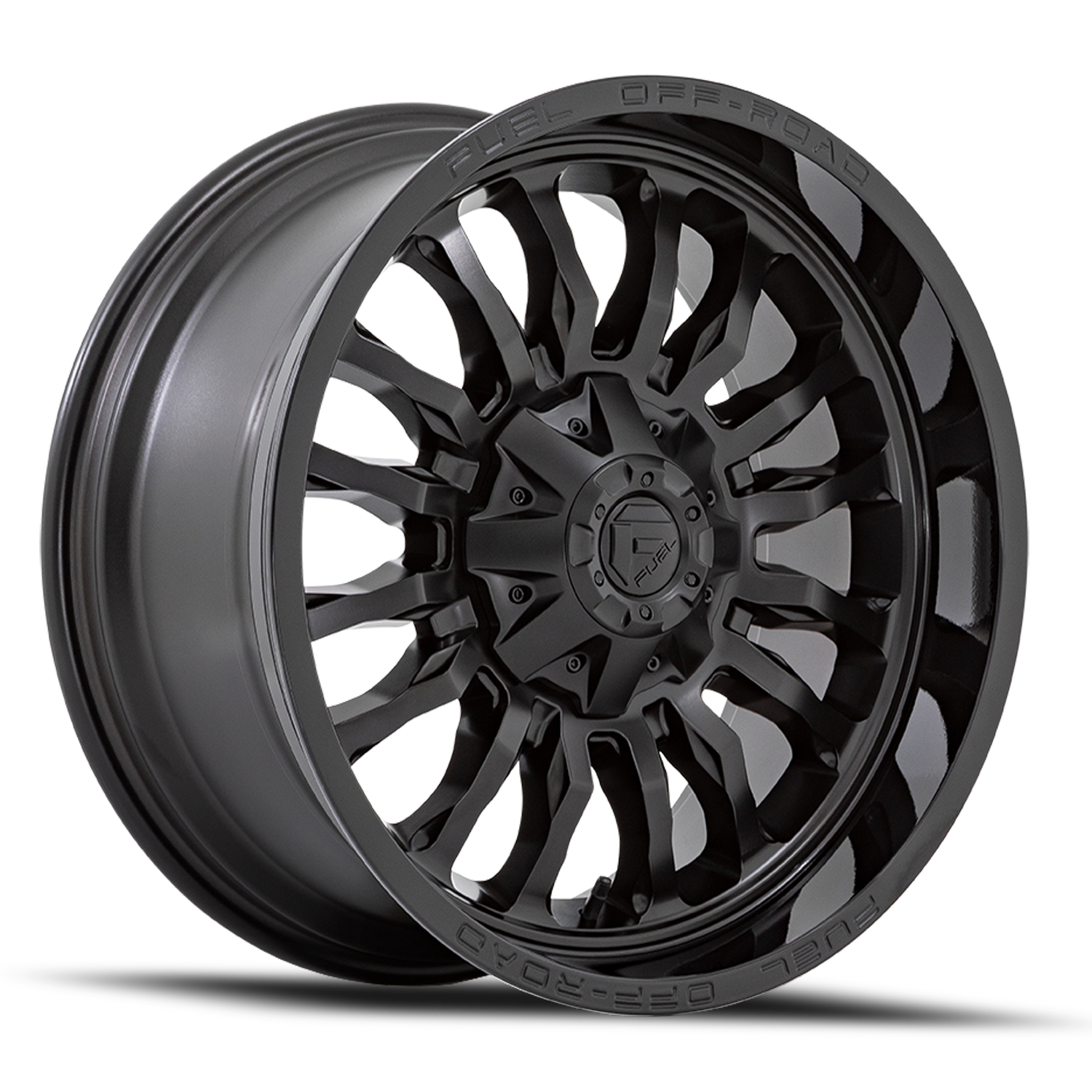 Aluminum Wheels 20X9 Arc D796 6 On 135/6 On 139.7 Matte Black W/ Gloss Black Lip 106.1 Bore 1 Offset Fuel Off Road Wheels