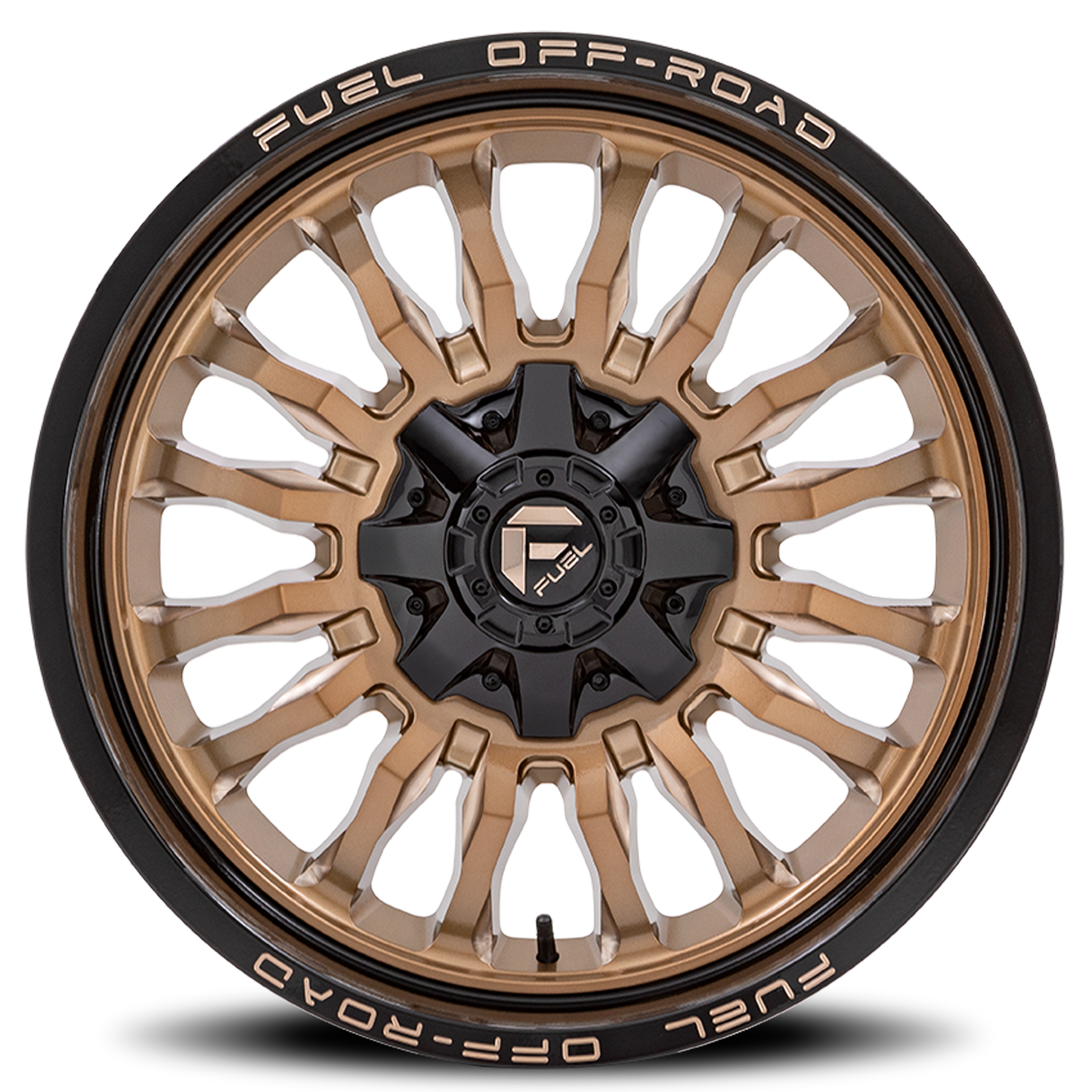 Aluminum Wheels 20X10 Arc D797 8 On 170 Platinum Bronze/Black Lip 125.1 Bore -18 Offset Fuel Off Road Wheels
