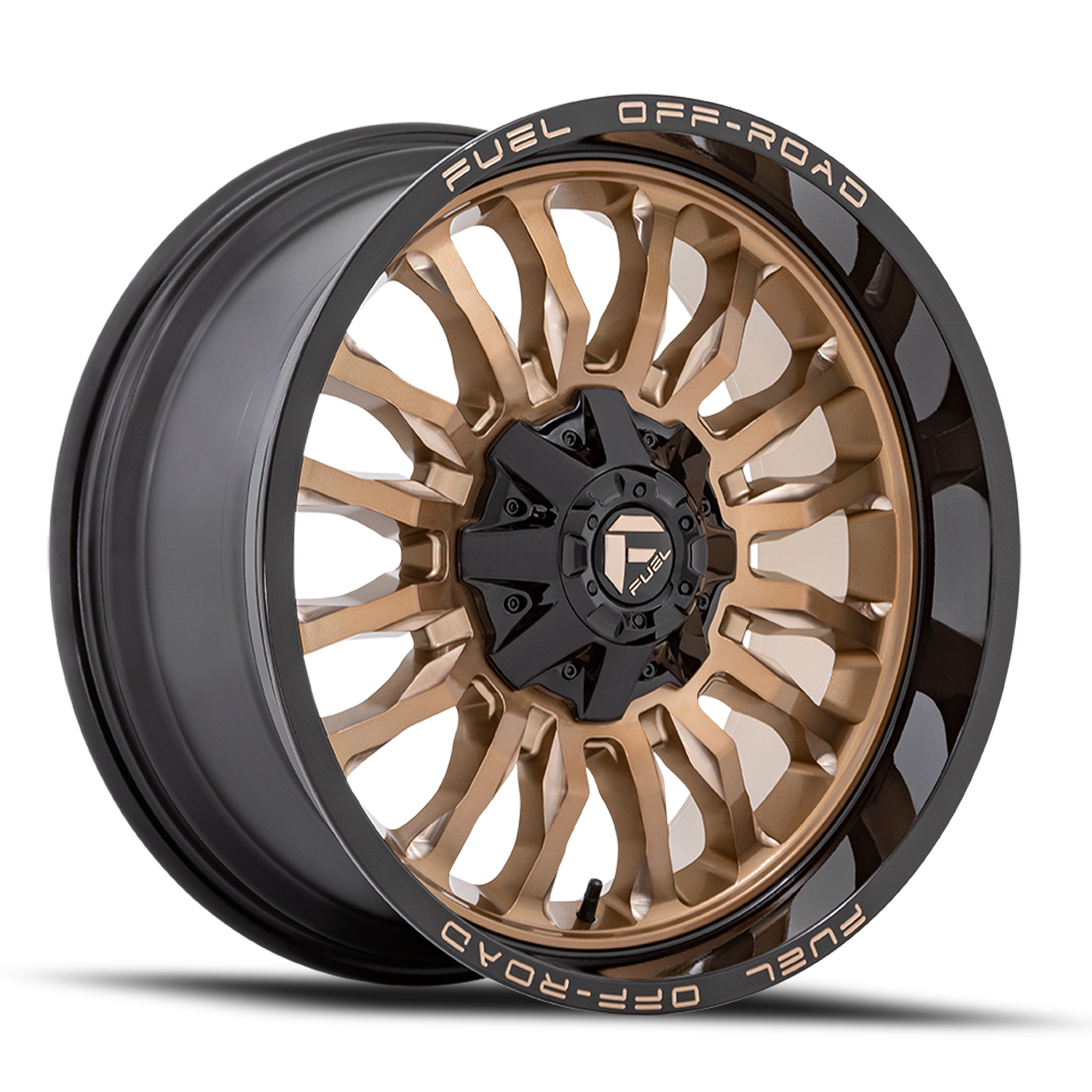 Aluminum Wheels 20X9 Arc D797 6 On 114.3/6 On 139.7 Platinum Bronze/Black Lip 78.1 Bore 1 Offset Fuel Off Road Wheels