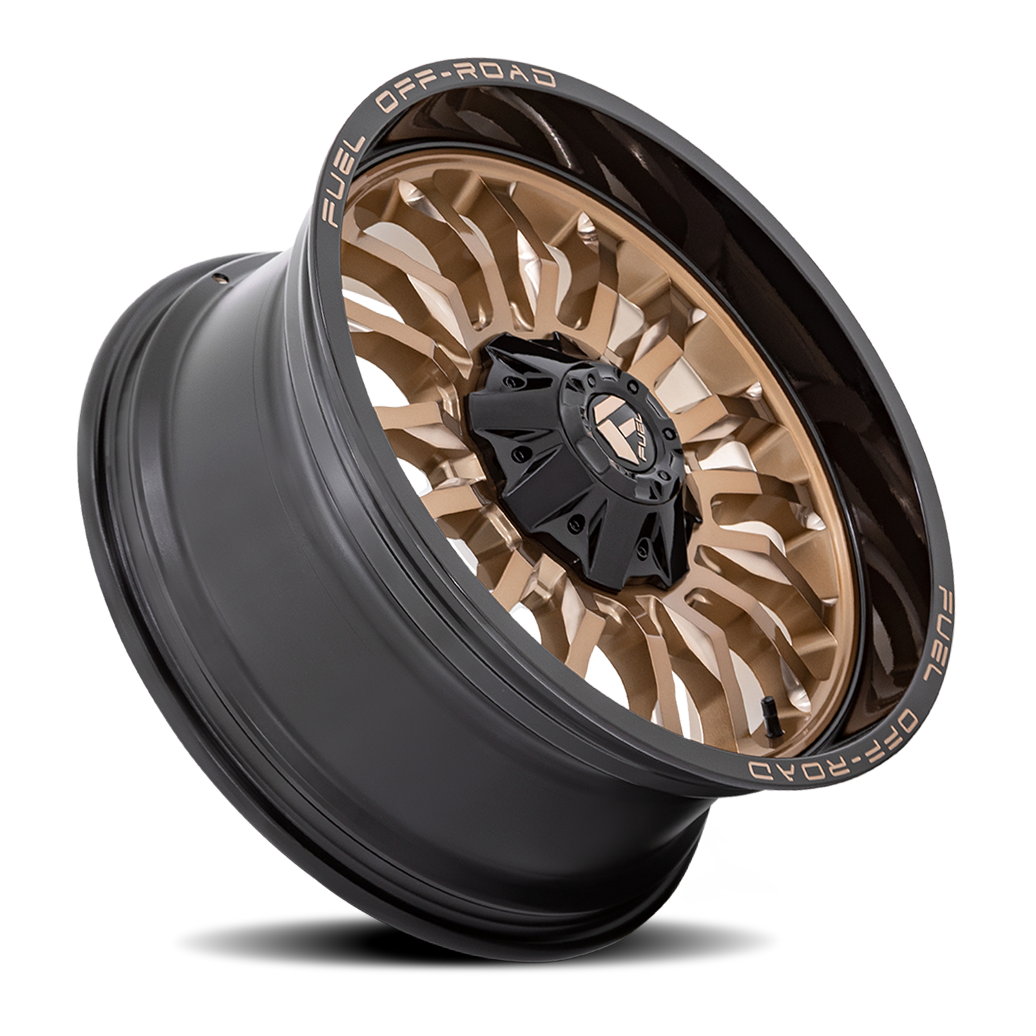 Aluminum Wheels 22X12 Arc D797 6 On 135/6 On 139.7 Platinum Bronze/Black Lip 106.1 Bore -44 Offset Fuel Off Road Wheels