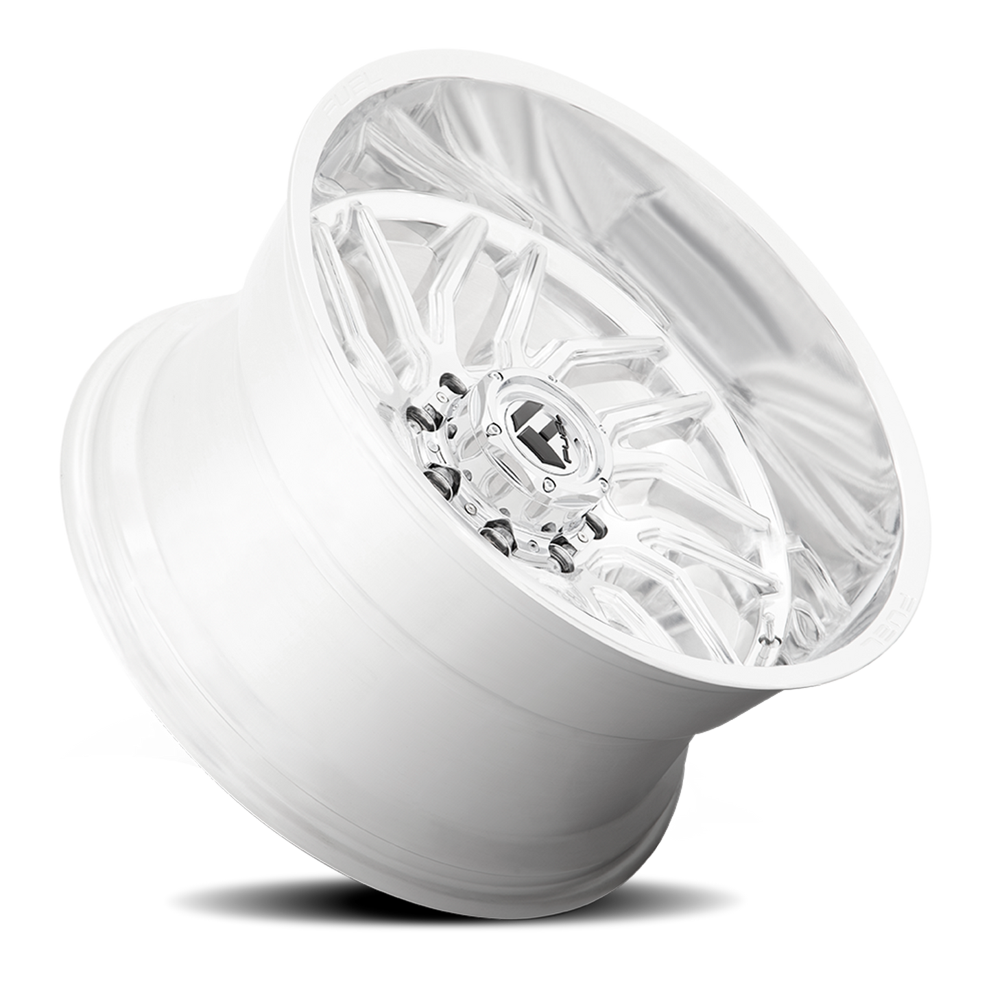 Aluminum Wheels 22X12 Hurricane D809 8 On 170 Polished Milled 125.1 Bore -44 Offset Fuel Off Road Wheels