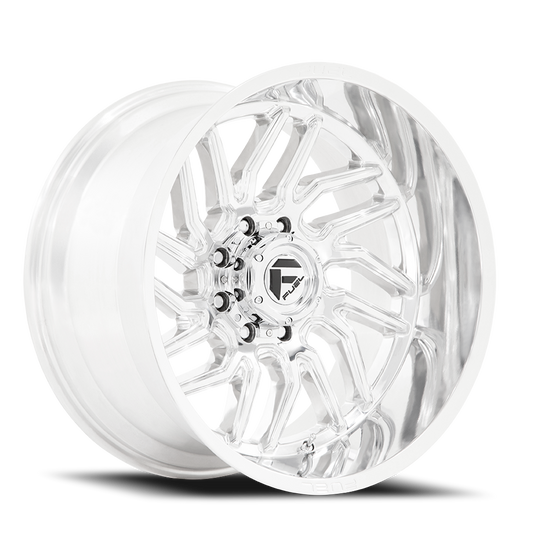 Aluminum Wheels 24X12 Hurricane D809 8 On 170 Polished Milled 125.1 Bore -44 Offset Fuel Off Road Wheels