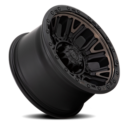 Aluminum Wheels 20X10 Traction D824 6 On 135 Matte Black Double Dark Tint 87.1 Bore -18 Offset Fuel Off Road Wheels