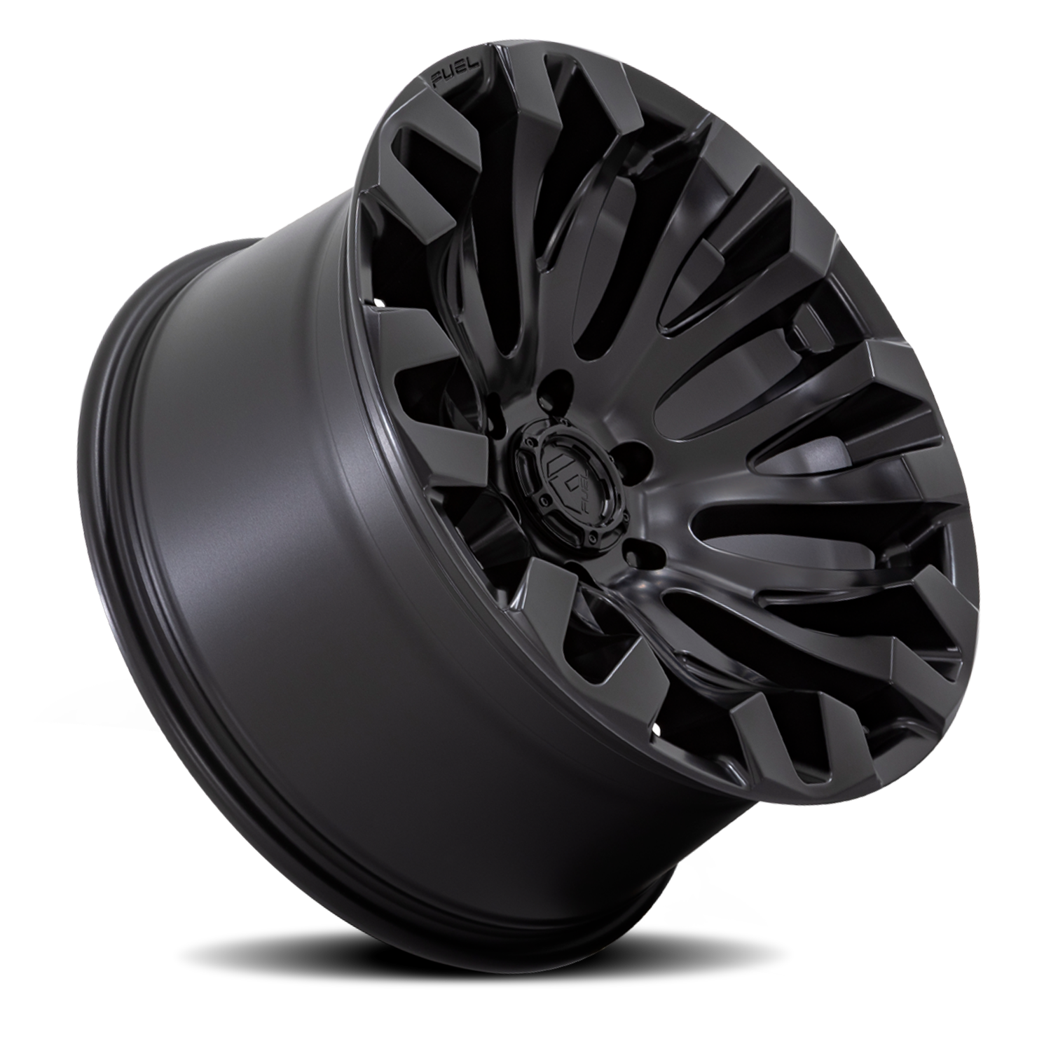 Aluminum Wheels 18X9 Quake D831 8 On 170 Blackout 125.1 Bore 1 Offset Fuel Off Road Wheels
