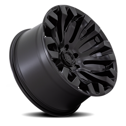 Aluminum Wheels 18X9 Quake D831 5 On 150 Blackout 110.1 Bore 1 Offset Fuel Off Road Wheels