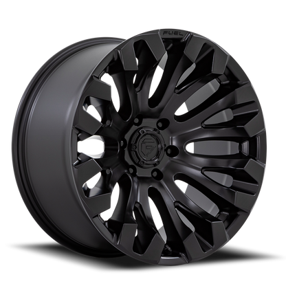 Aluminum Wheels 18X9 Quake D831 5 On 114.3 Blackout 72.56 Bore 1 Offset Fuel Off Road Wheels