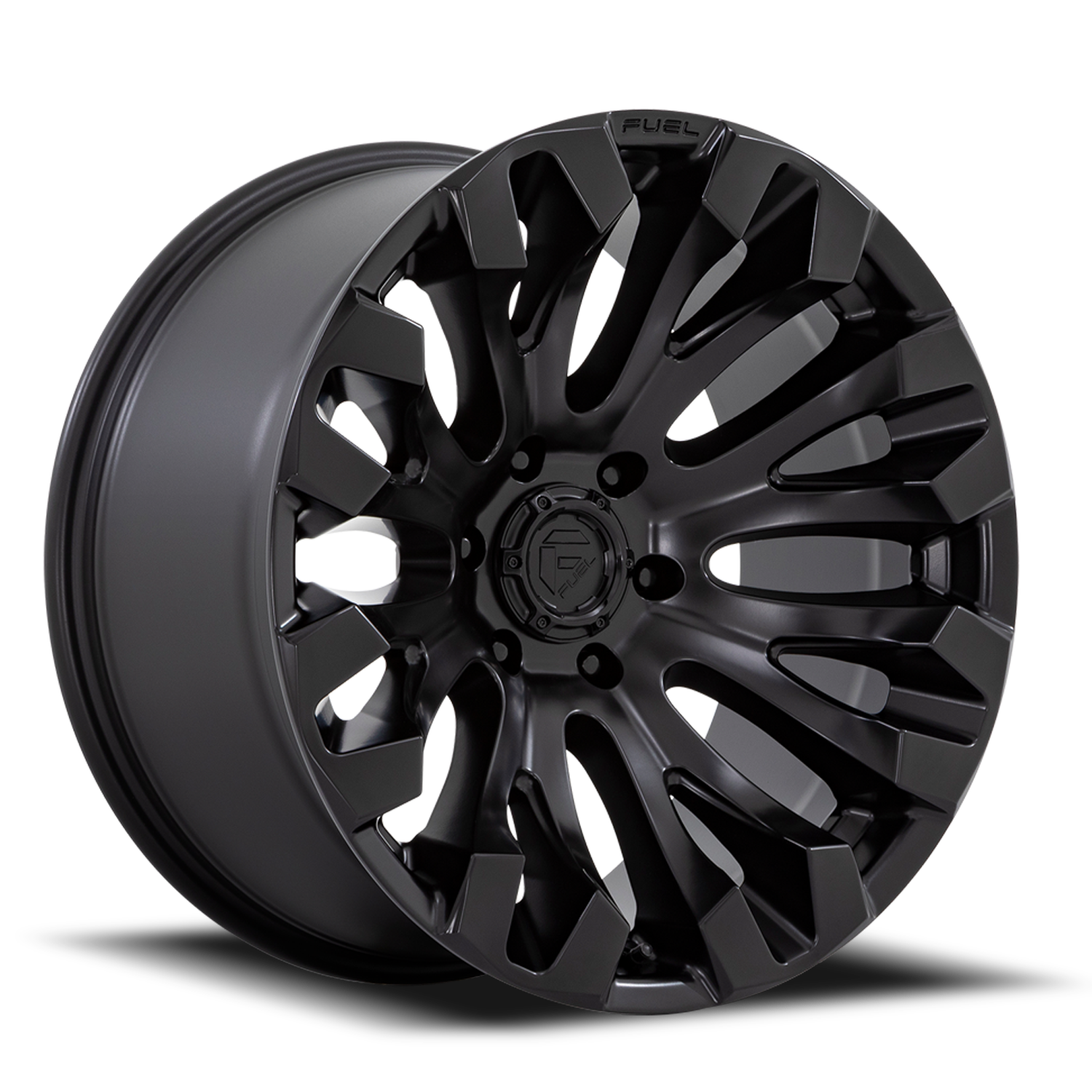 Aluminum Wheels 18X9 Quake D831 8 On 165.1 Blackout 125.1 Bore 1 Offset Fuel Off Road Wheels