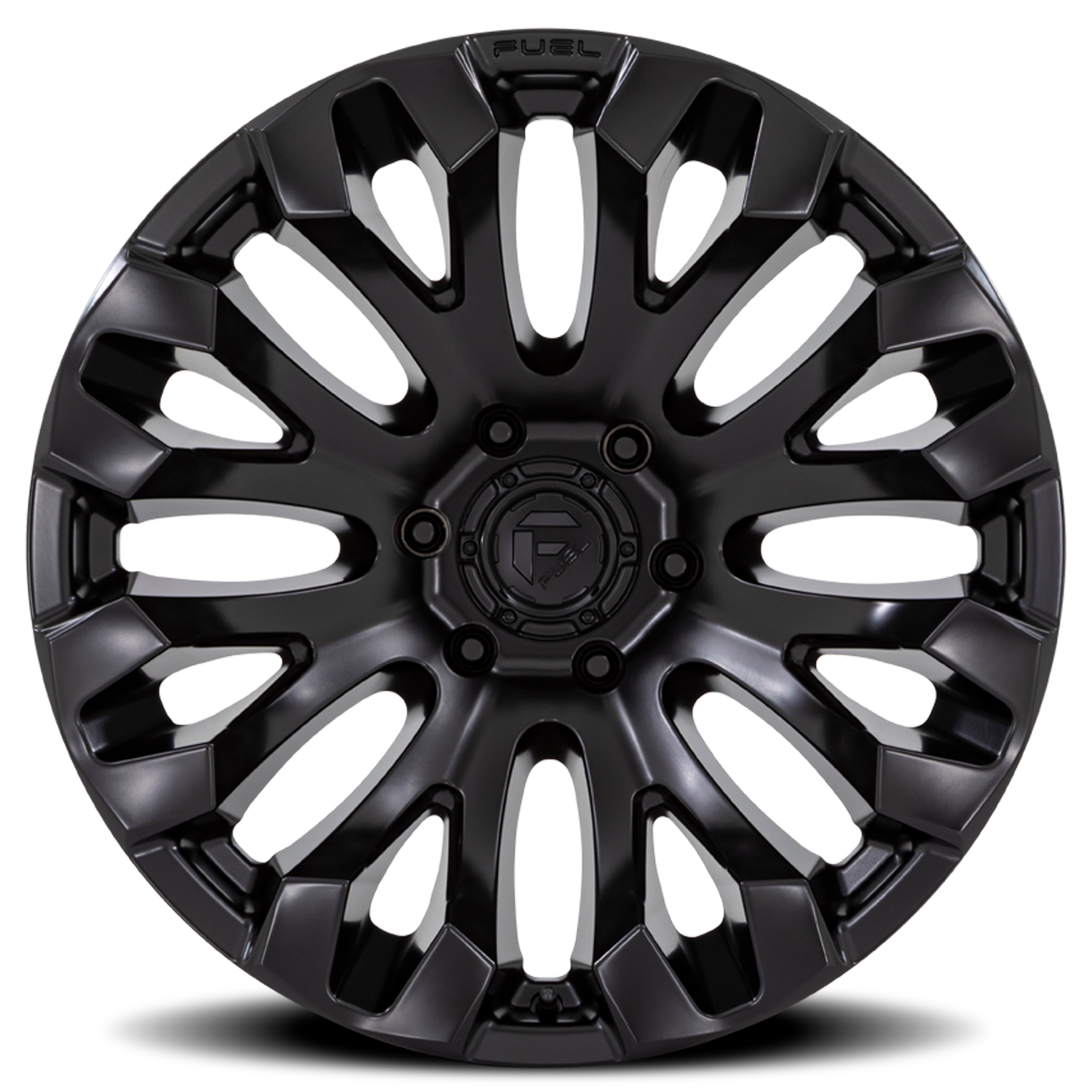 Aluminum Wheels 18X9 Quake D831 5 On 139.7 Blackout 78.1 Bore 1 Offset Fuel Off Road Wheels