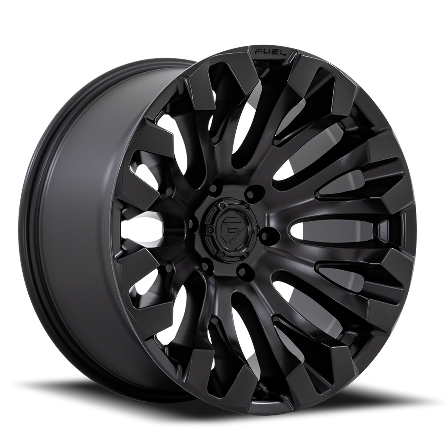 Aluminum Wheels 20X9 Quake D831 6 On 135 Blackout 87.1 Bore 1 Offset Fuel Off Road Wheels