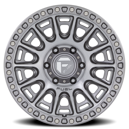 Aluminum Wheels 17X9 Cycle D833 5 On 127 Platinum Gray 71.5 Bore -12 Offset Fuel Off Road Wheels