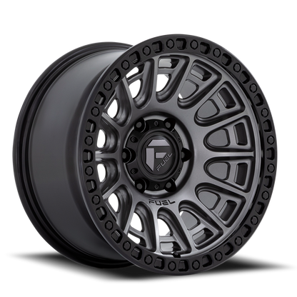 Aluminum Wheels 17X8.5 Cycle D835 5 On 130 Gunmetal Gray/Black Ring 71.5 Bore 30 Offset Fuel Off Road Wheels