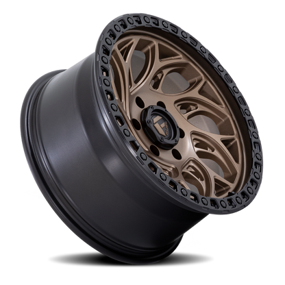 Aluminum Wheels 18X9 Runner OR D841 5 On 139.7 Bronze/Black Ring 78.1 Bore -12 Offset Fuel Off Road Wheels