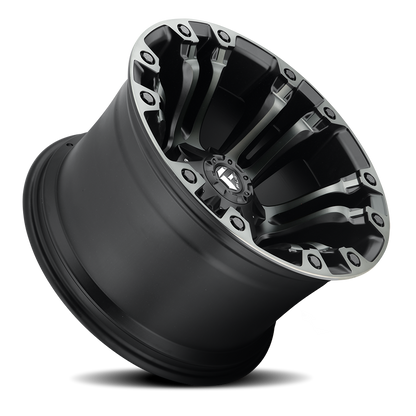 Aluminum Wheels 18X9 Vapor D851 8 On 165.1 Matte Black Gray Tint 125.1 Bore 20 Offset Fuel Off Road Wheels