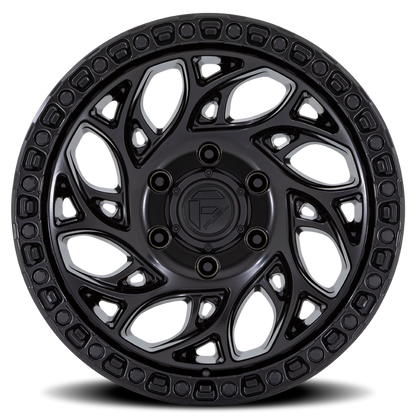 Aluminum Wheels 18X9 Runner OR D852 5 On 127 Blackout 71.5 Bore 1 Offset Fuel Off Road Wheels