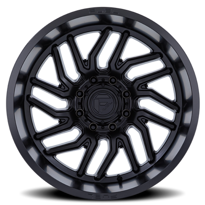 Aluminum Wheels 20X10 Hurricane D864 6 On 135 Blackout 87.1 Bore -18 Offset Fuel Off Road Wheels