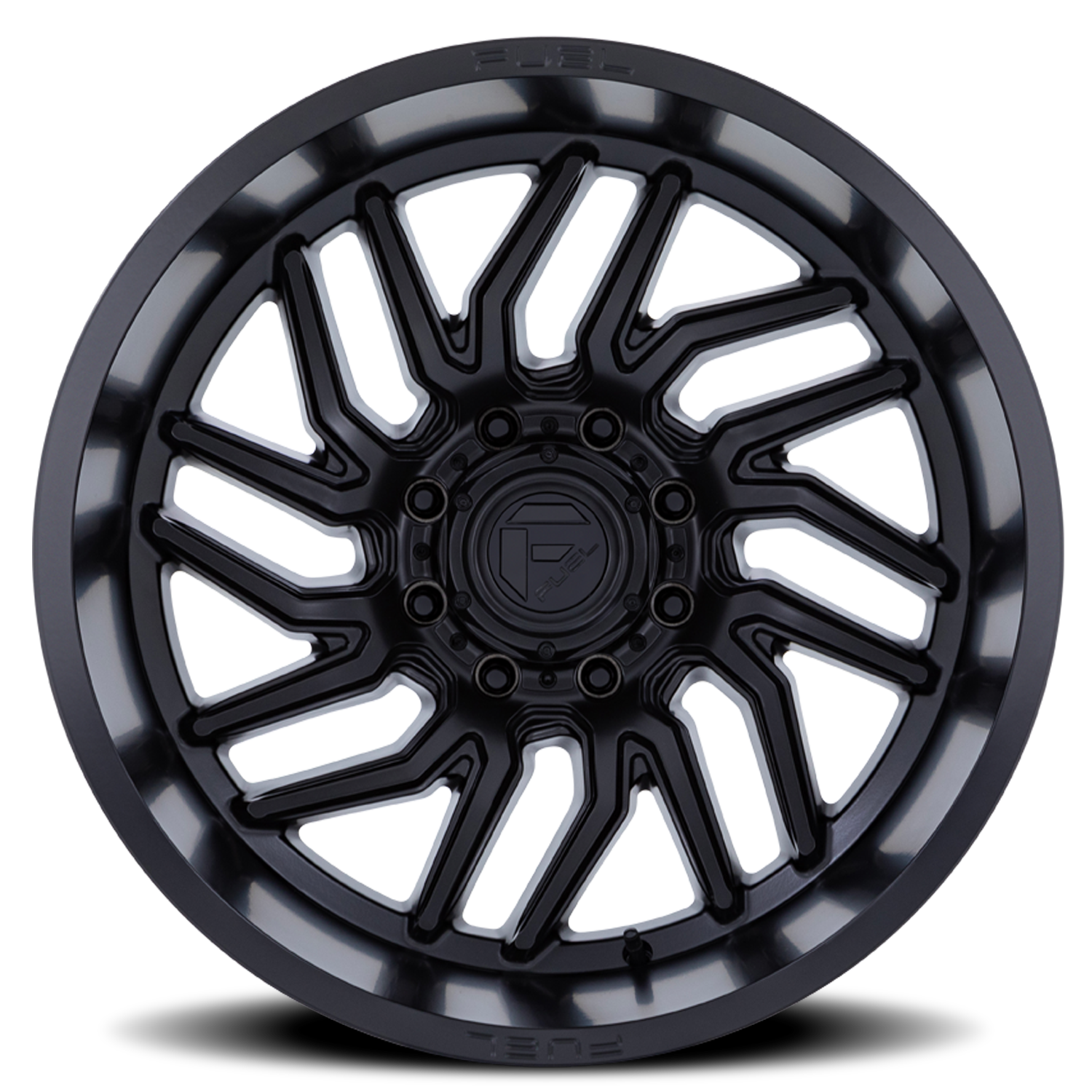 Aluminum Wheels 20X9 Hurricane D864 8 On 180 Blackout 124.2 Bore 20 Offset Fuel Off Road Wheels