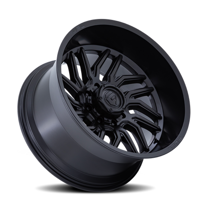 Aluminum Wheels 22X12 Hurricane D864 8 On 170 Blackout 125.1 Bore -44 Offset Fuel Off Road Wheels