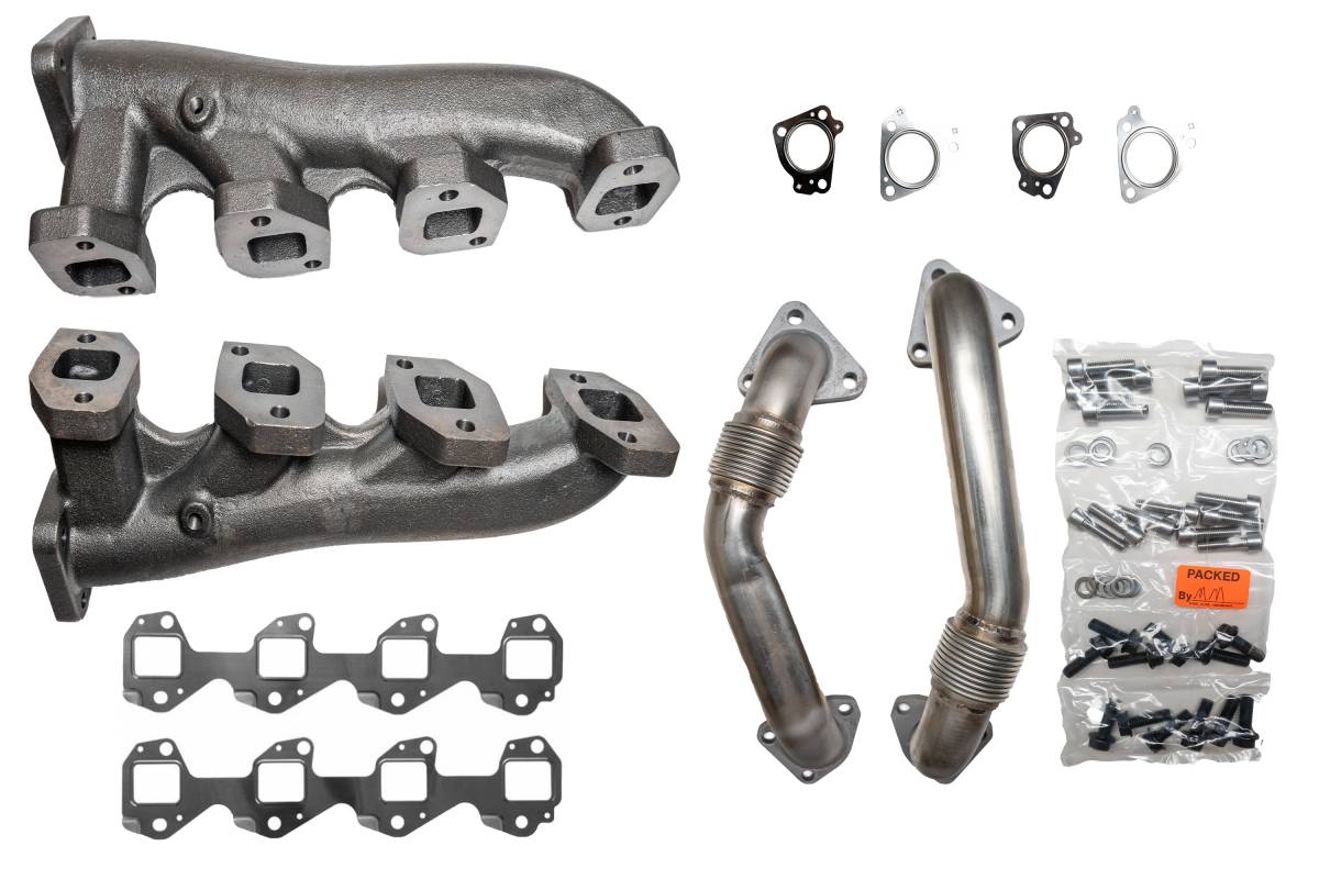 High Flow Cast Manifolds and Up Pipes 01-16 Duramax Dan's Diesel Performance