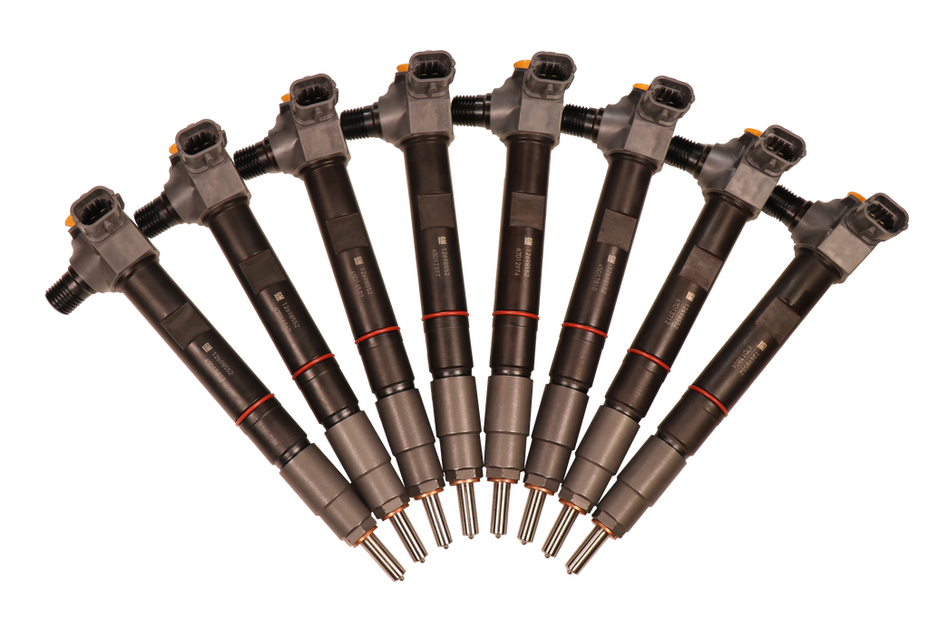 2017-2023 Duramax L5P Brand New Injector Set 50HP 15 Percent Over Stock Dynomite Diesel