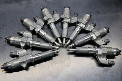 Chevy Duramax 01-04 LB7 Brand New 250% Over Injector Set (SAC Nozzles) Dynomite Diesel