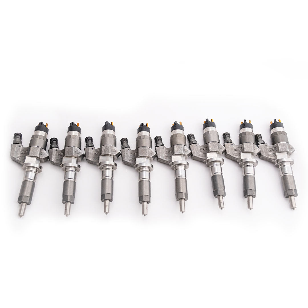Chevy Duramax 01-04 LB7 Brand New 300% Over Injector Set (SAC Nozzles) Dynomite Diesel