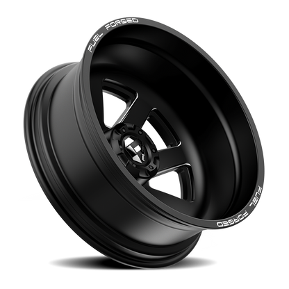 Dually Wheels 22X8.5 FF09D Dually DE09 BK 10 On 225 Matte Black Milled 170.1 Bore -202 Offset Outer Dually Fuel Off Road Wheels