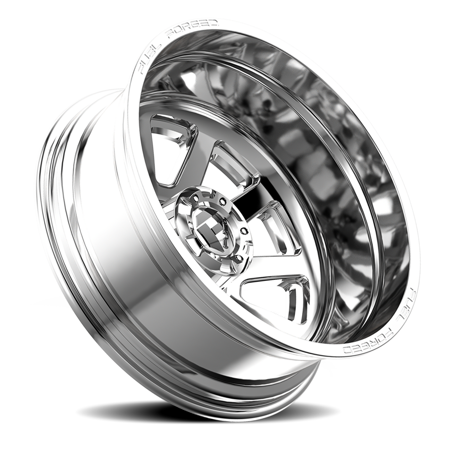 Dually Wheels 22X8.5 FF09D Dually DE09 PO 10 On 225 Polished 170.1 Bore -202 Offset Outer Dually Fuel Off Road Wheels