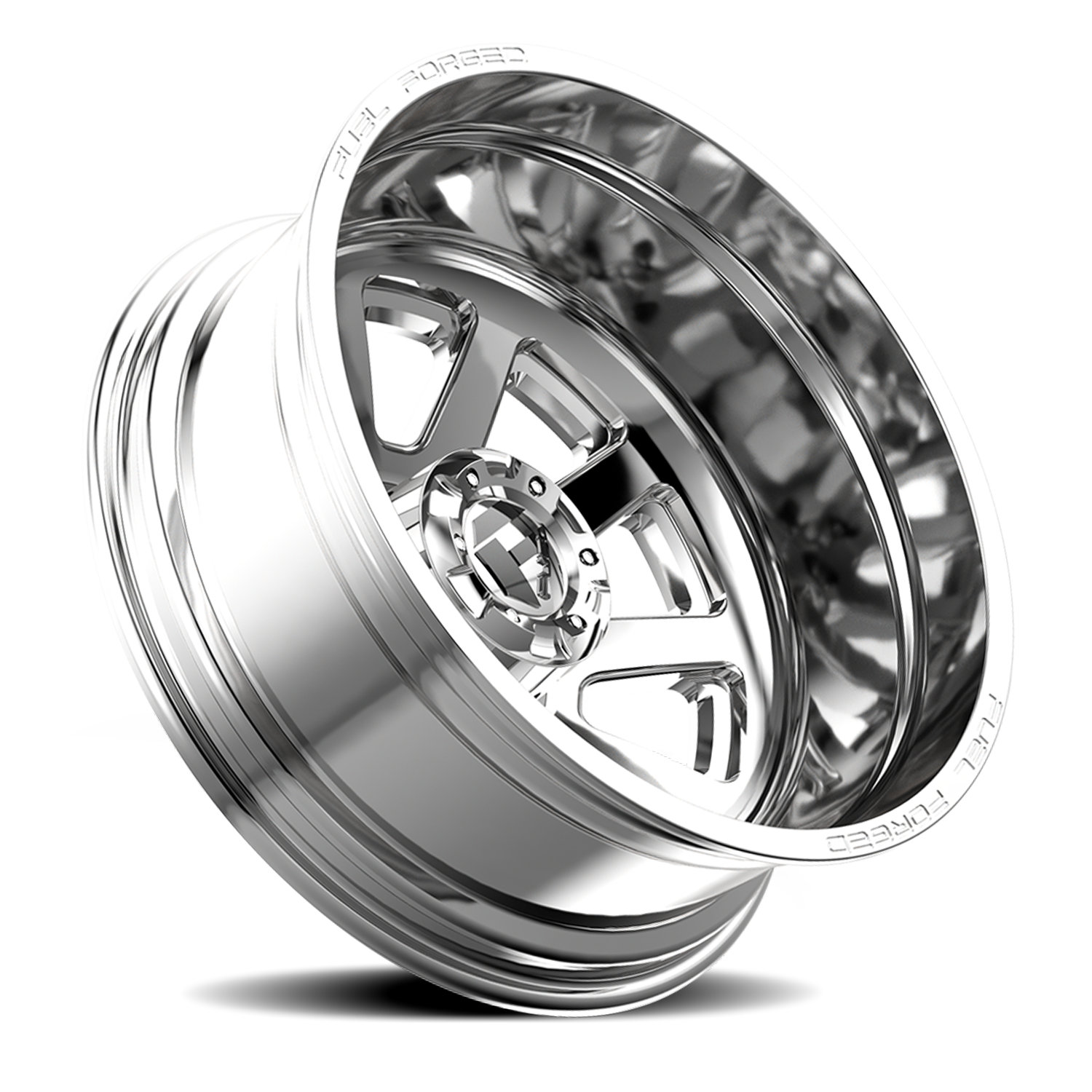 Dually Wheels 24X8.25 FF09D Dually DE09 PO 10 On 225 Polished 170.1 Bore -225 Offset Outer Dually Fuel Off Road Wheels